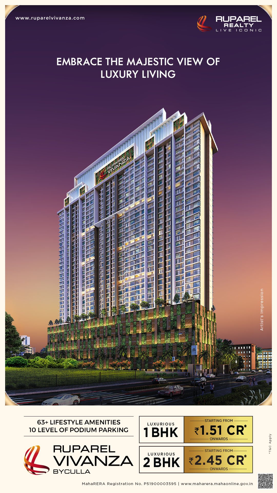 Ruparel Vivanza - Byculla East